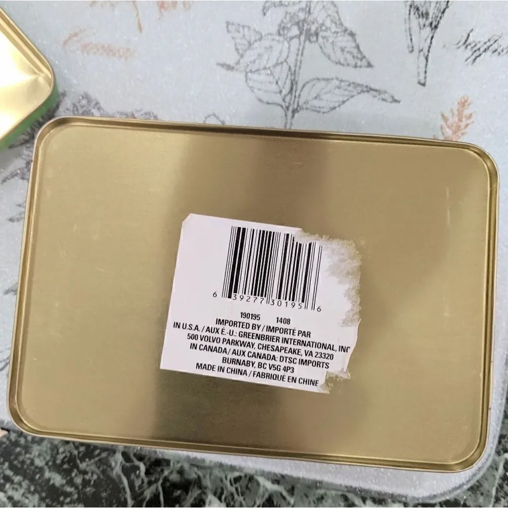 Jolly Holidays Snowman Design Cookie Tin‎
